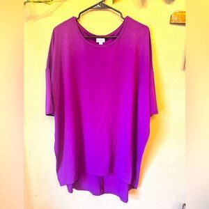 Lularoe Purple cotton tunic